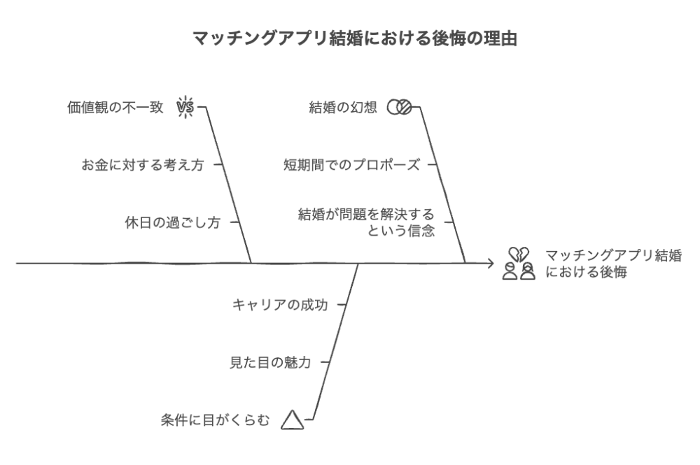 僕がマッチングアプリ結婚で後悔した３つの理由