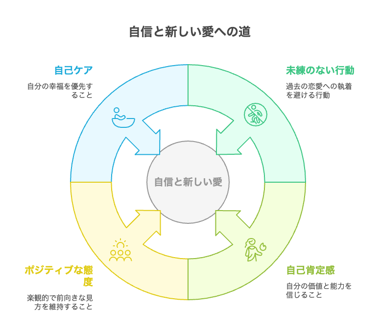 元彼に未練がない女の行動:まとめ