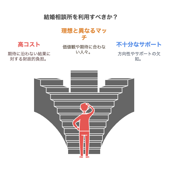 結婚相談所 やめとけと言われる理由とは?