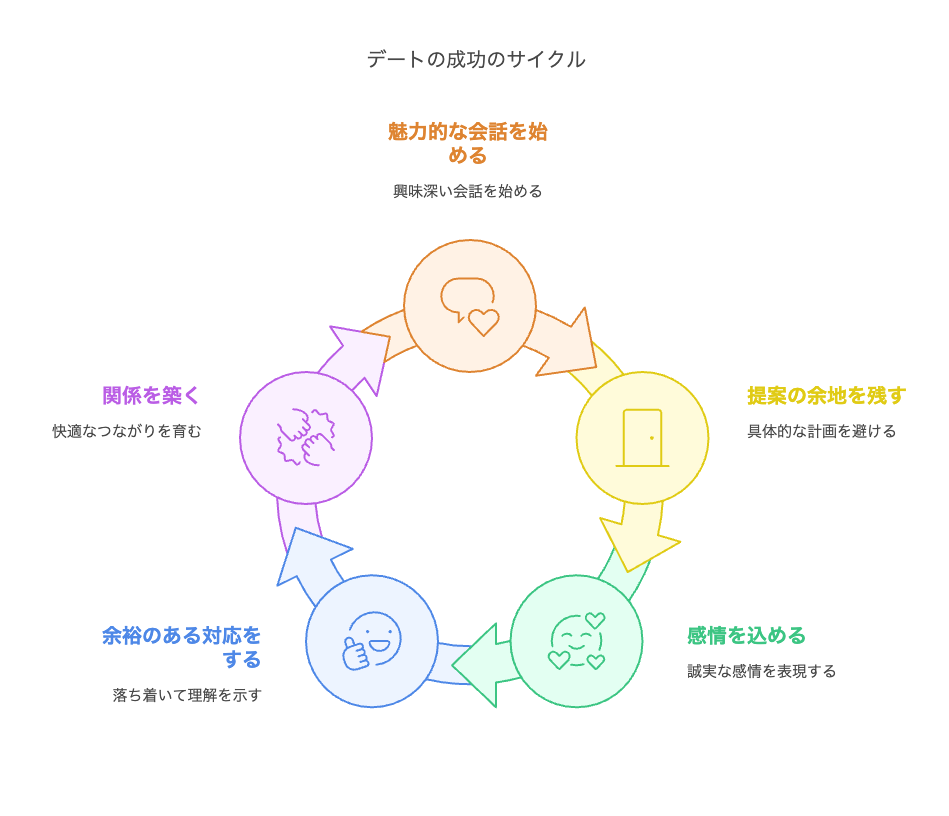 もう迷わない!次のデートにつなげる行動集