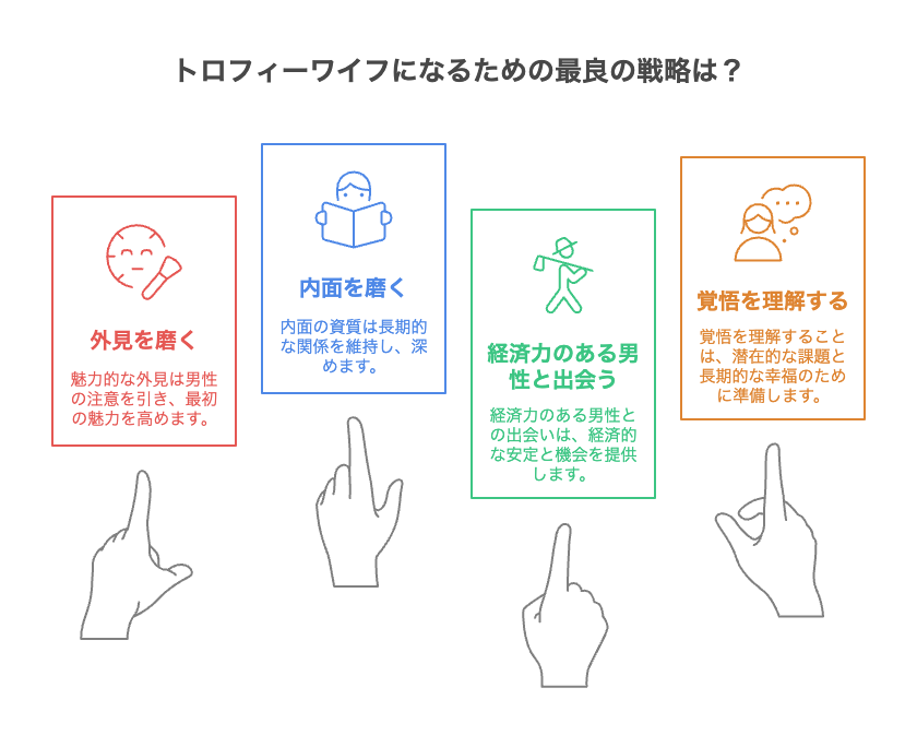 トロフィーワイフになりたい人へ|男性目線アドバイス