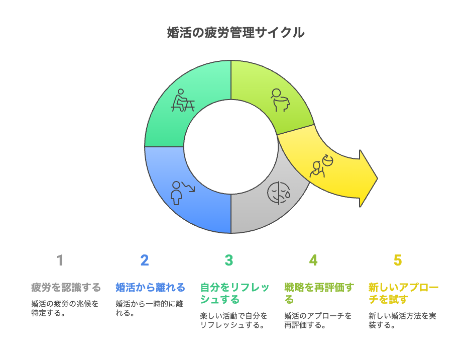 婚活に疲れた時の立て直し方