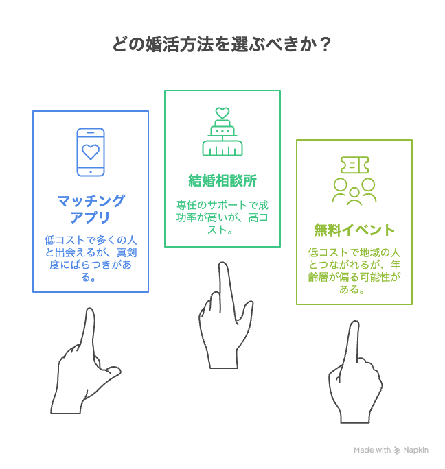 婚活バスツアー以外のおすすめ婚活手段とは？